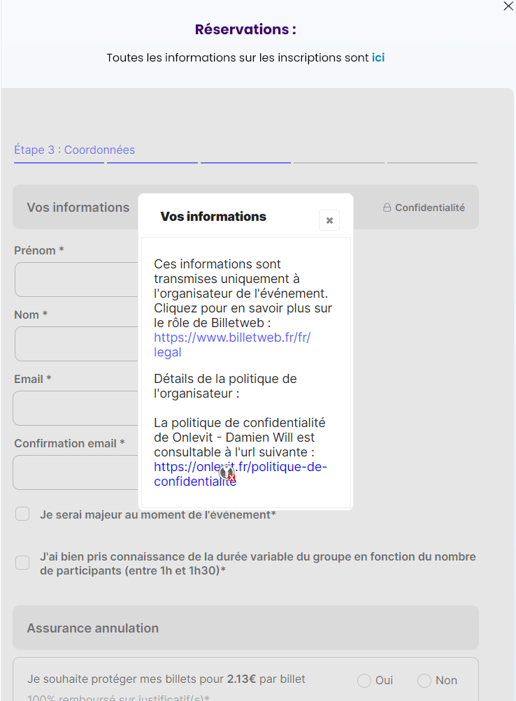 Image des liens vers les CGV de Billetweb et Onlevit